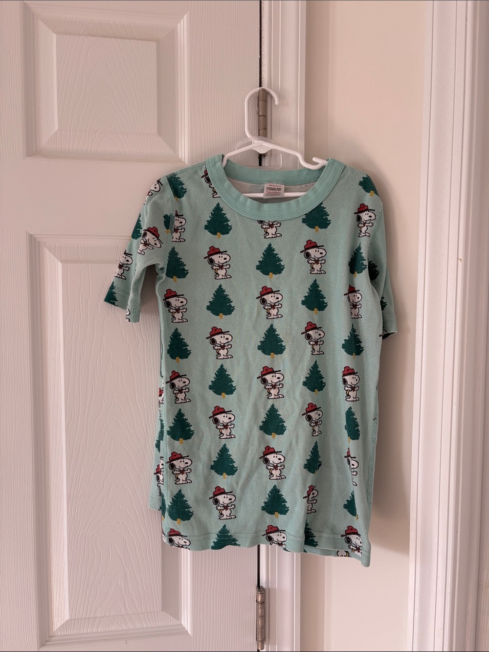 Hanna Andersson Peanuts Snoopy Forest Pajamas